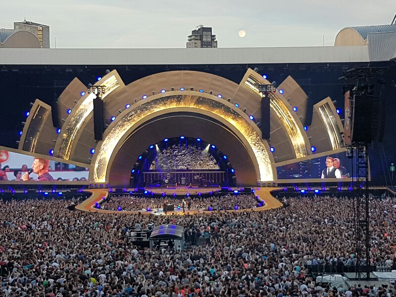 Een duet met Racoon. Was super leuk.